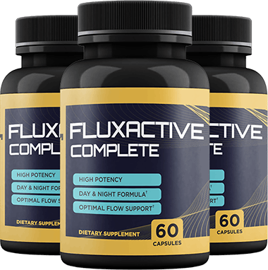 Fluxactive Complete prostate supplement bottle